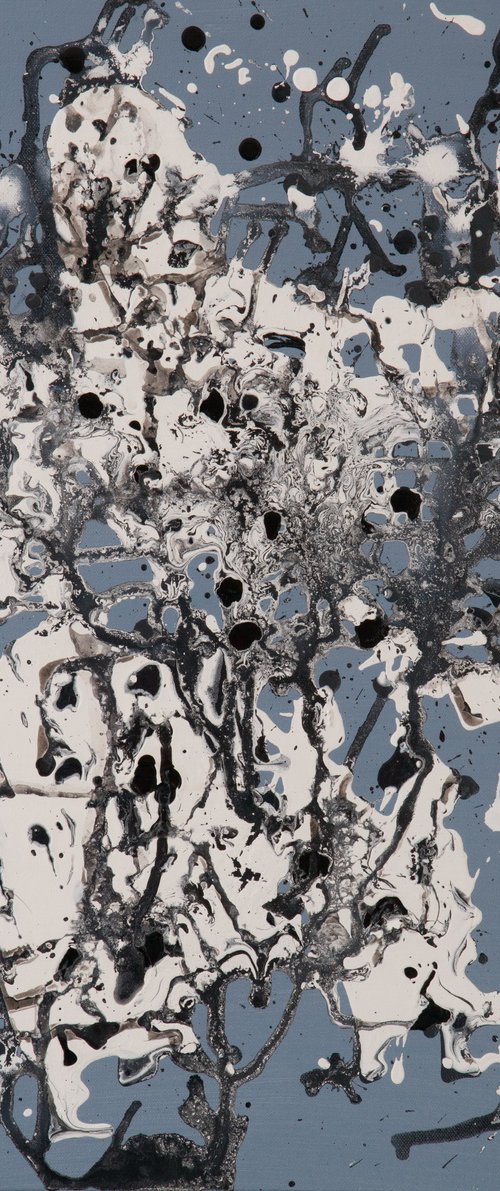 Monochrome Abstract 6 by Phil Smith