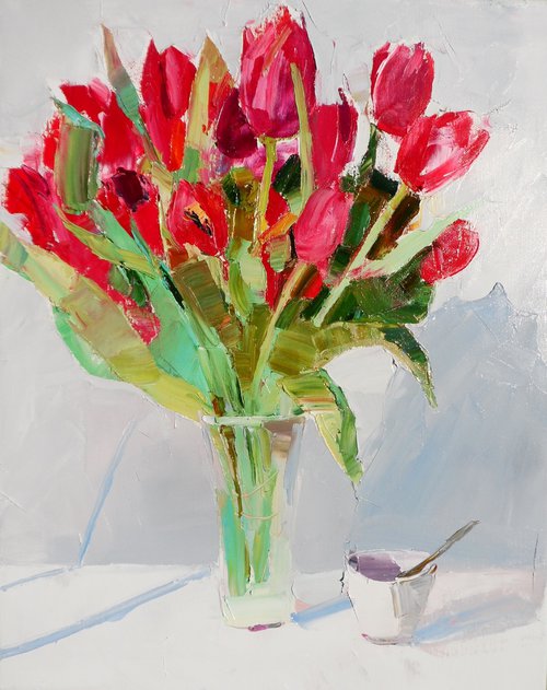 " Tulips" by Yehor Dulin