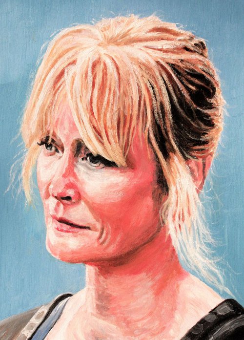 Claire Skinner by Max Aitken