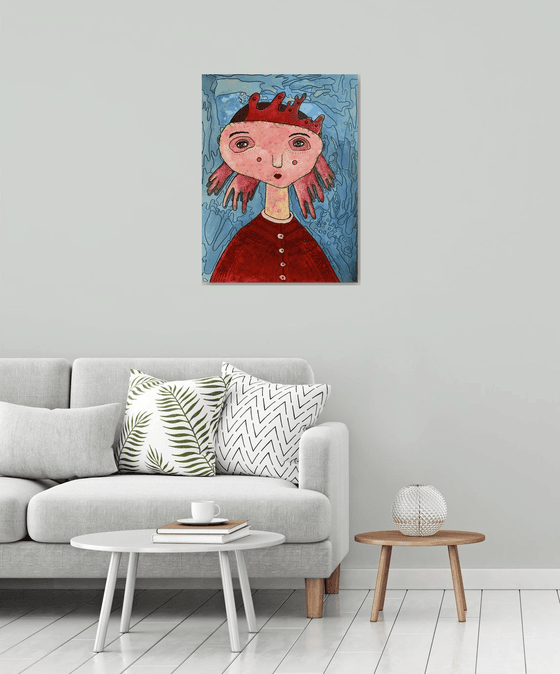 Daughter of sailor