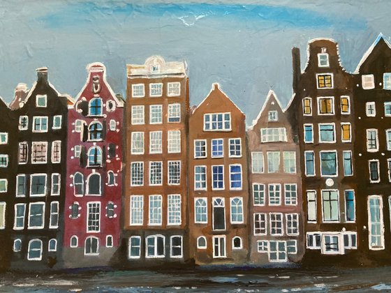 Canal Houses Of Amsterdam
