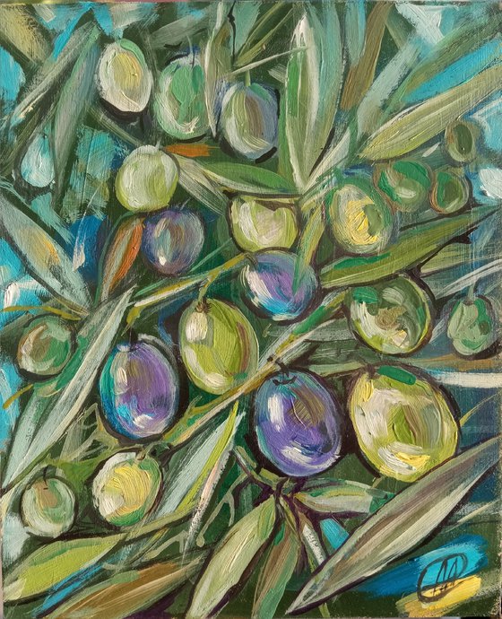 Olive Branch Painting