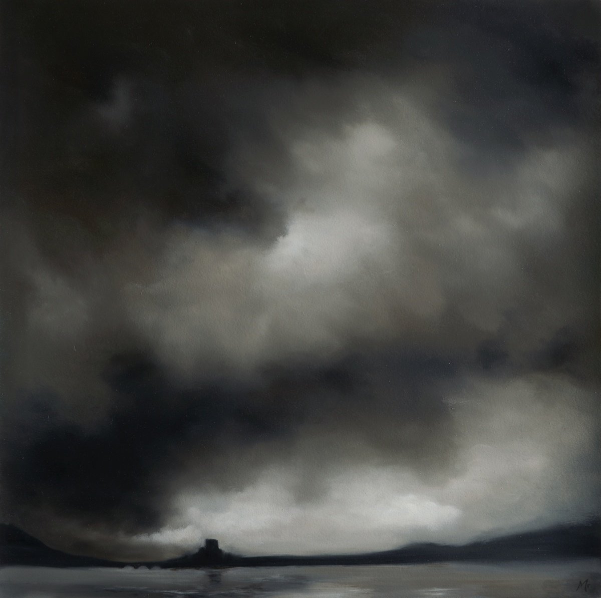 The Big Sky Over Eilean Donan Castle By Rolf Marriott, 22 X 22, Artwork For Sale On Artfinder