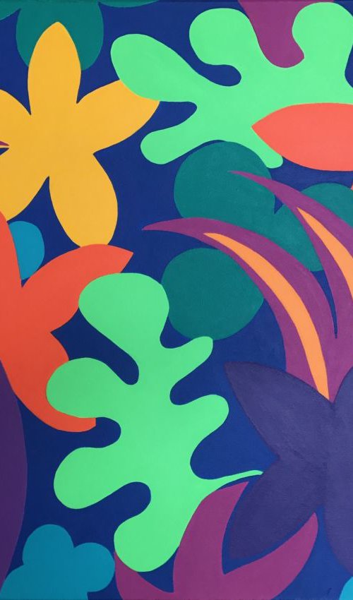 Tropical Garden III by Miki Sexton