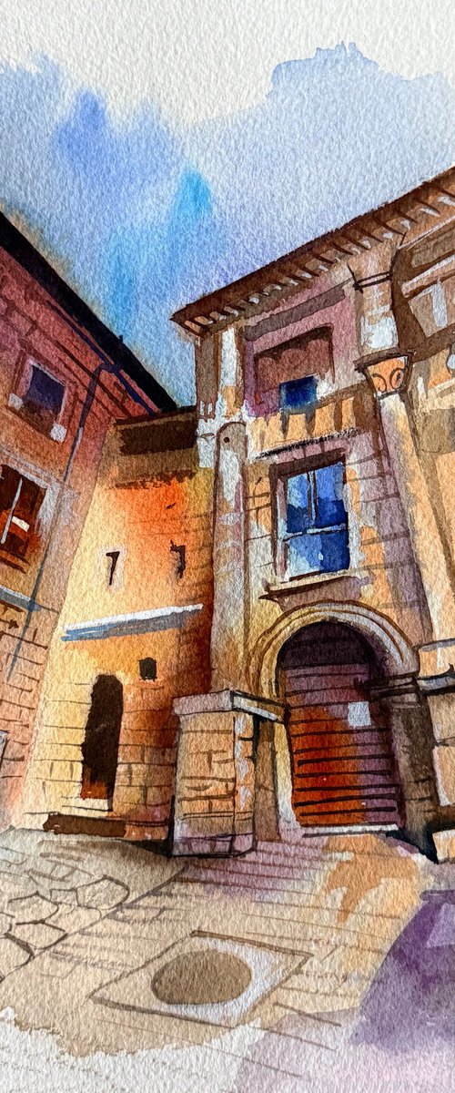 Italian Quiet Corners_#4 by Maria Kireev
