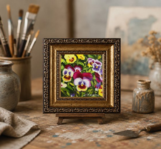 Tiny Pansies