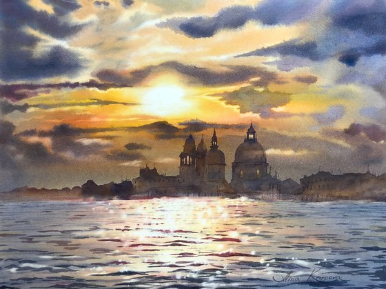 Venice sunset