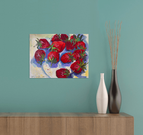 Strawberries still life