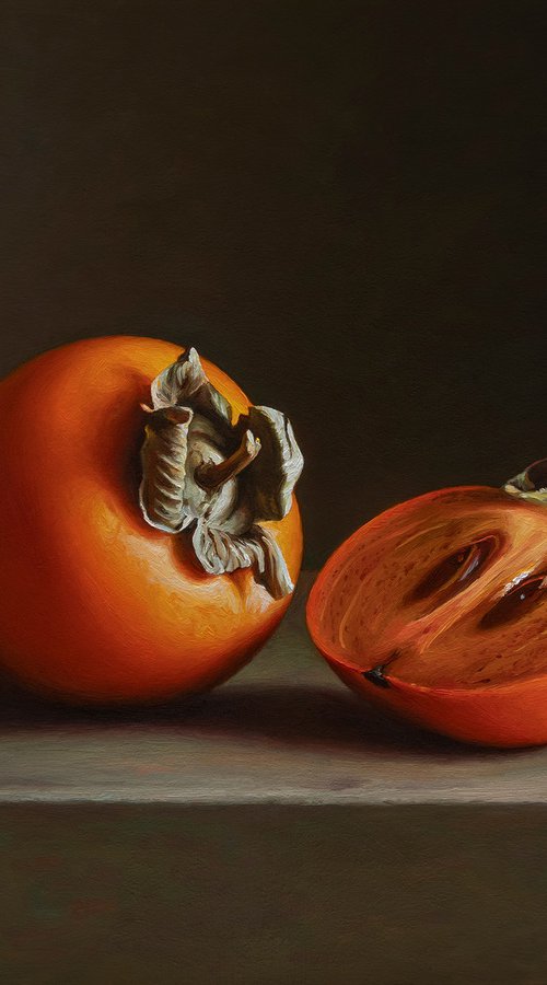 Persimmons by Albert Kechyan