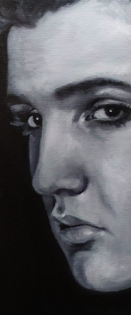 Portrait of "Elvis" by Veronica Ciccarese