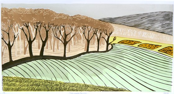 Trees within the wall