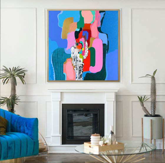 Azure Whispers and Golden Dreams