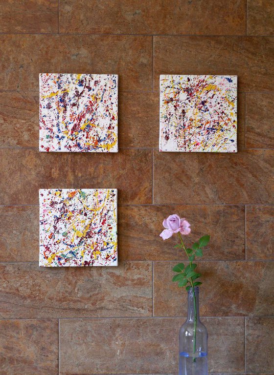 Glaze 20, triptych