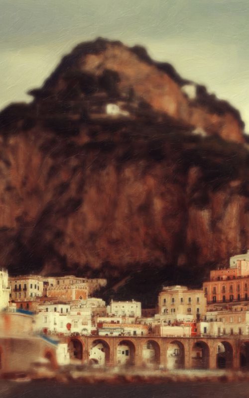 Amalfi Atrani from the sea by Nadia Attura