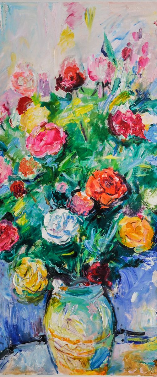 Les Roses by Hovhannes Haroutiounian