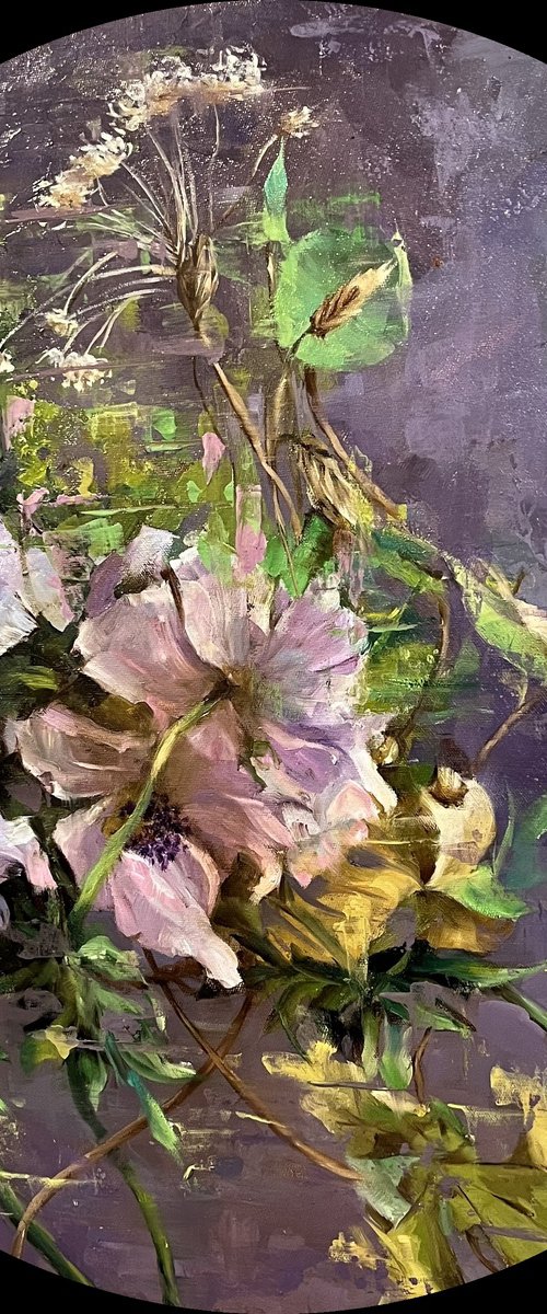 IMPRESSIONIST FLORAL SERENITY by Elena Mashajeva-Agraphiotis