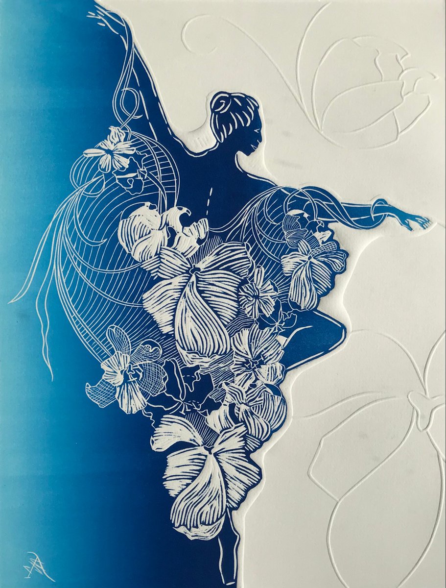 Le Ballet Bleu by Annette Elizabeth Sykes