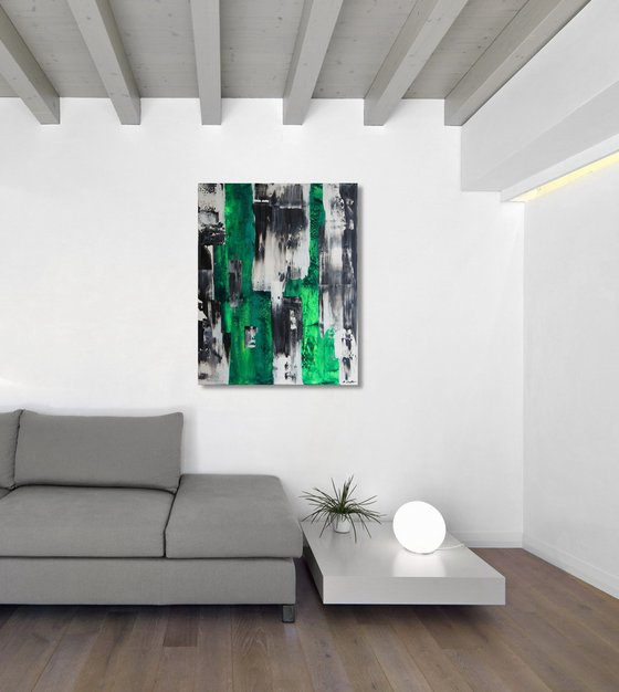 Green Core II (80 x 100 cm) XL (32 x 40 inches)