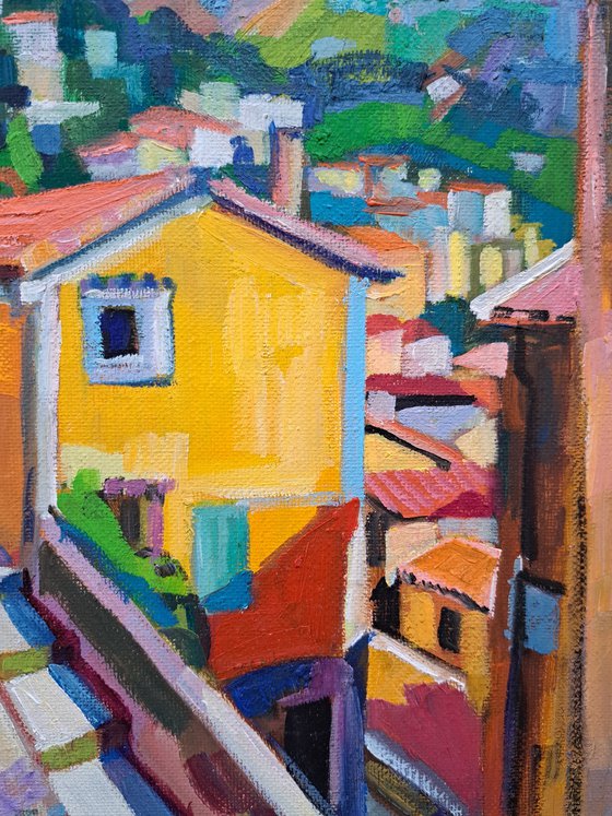 Yellow house (Menton)