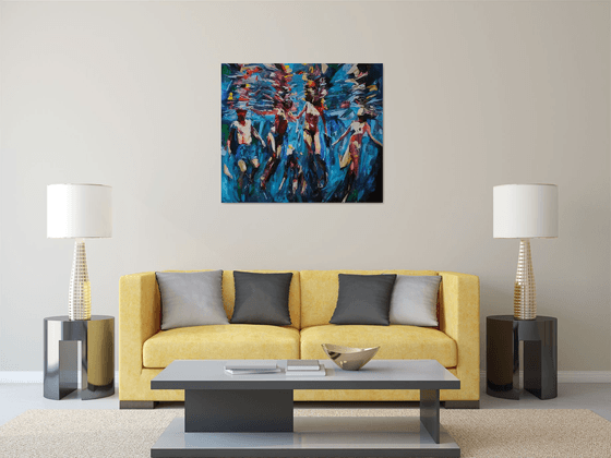 In the light of the water