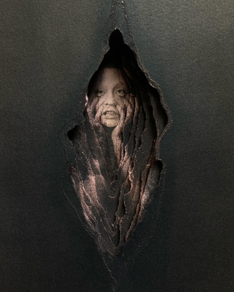 Illustrative Portrait Photograph By Ramona Zordini, 6 X 8", Guideline Routine 11, Original Artwork