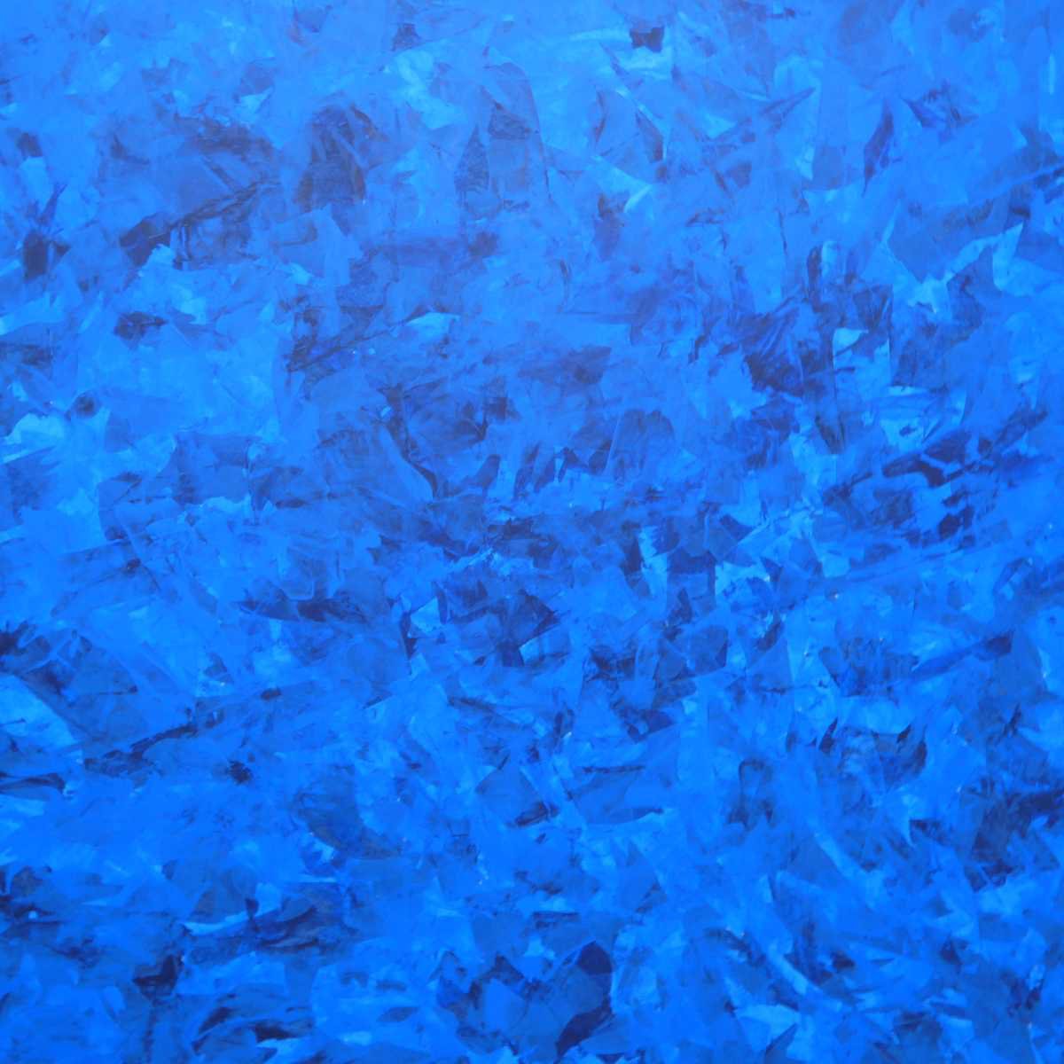 Blue Ice By Oconnart, 34 X 34, Artwork For Sale On Artfinder