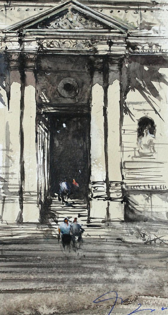 Entrance to the Chuch