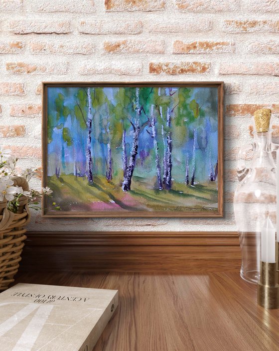 Spring in the birches