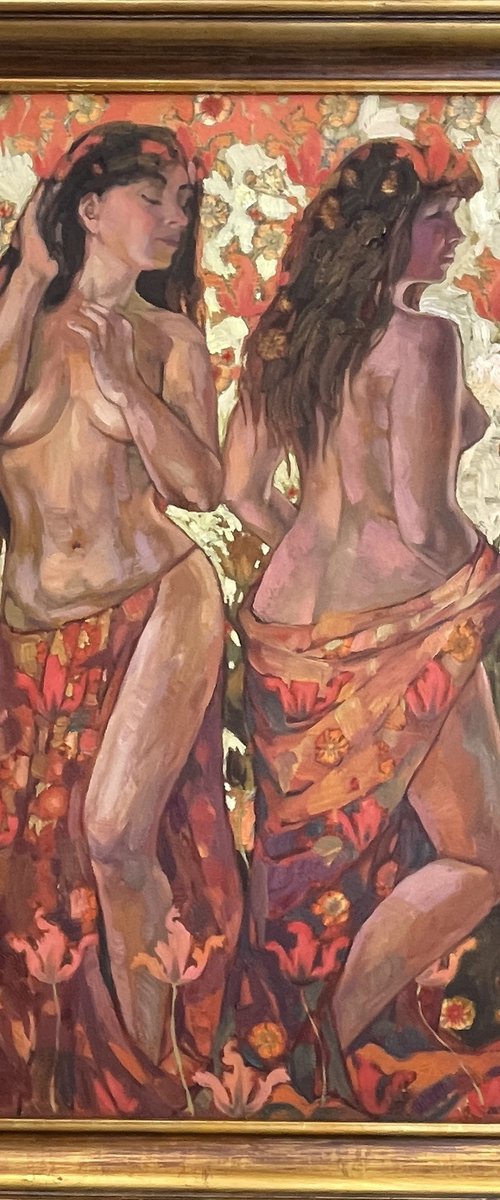Morris’s lover. Autumn maidens. by Nadezda Stupina