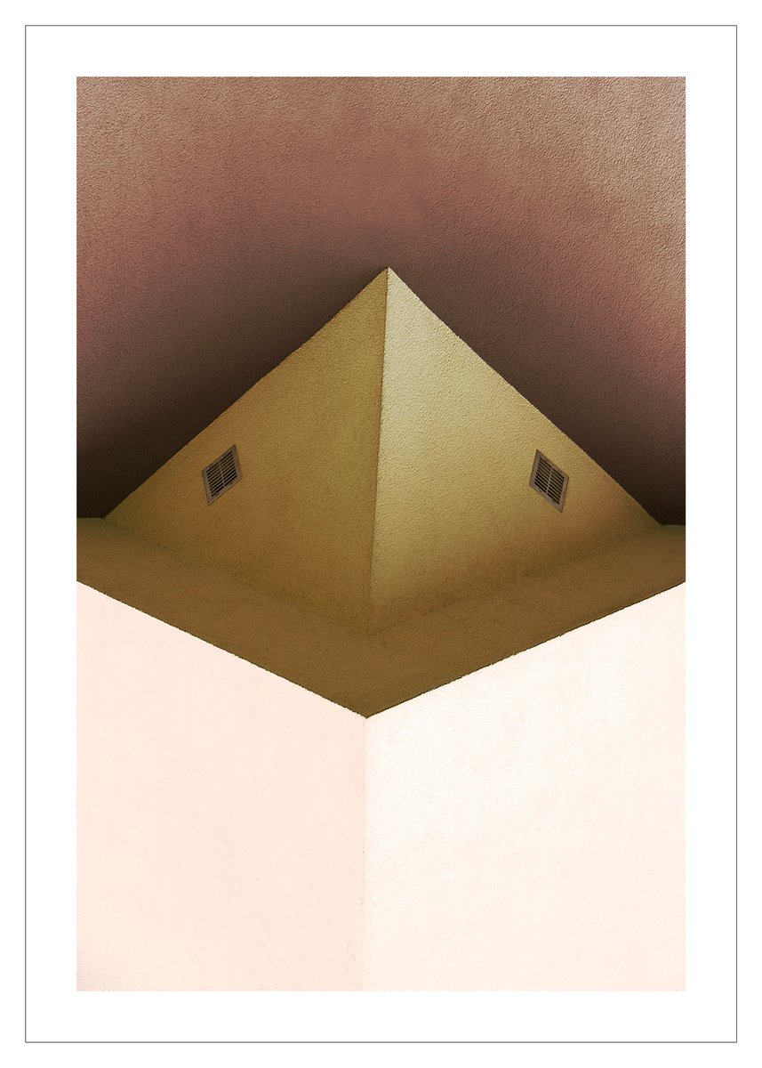 Geometric Abstract Photograph By Beata Podwysocka, 16 X 22, Edges 2, Original Artwork