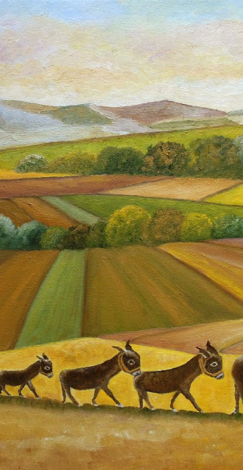 Sunday Promenade by Angeles M. Pomata