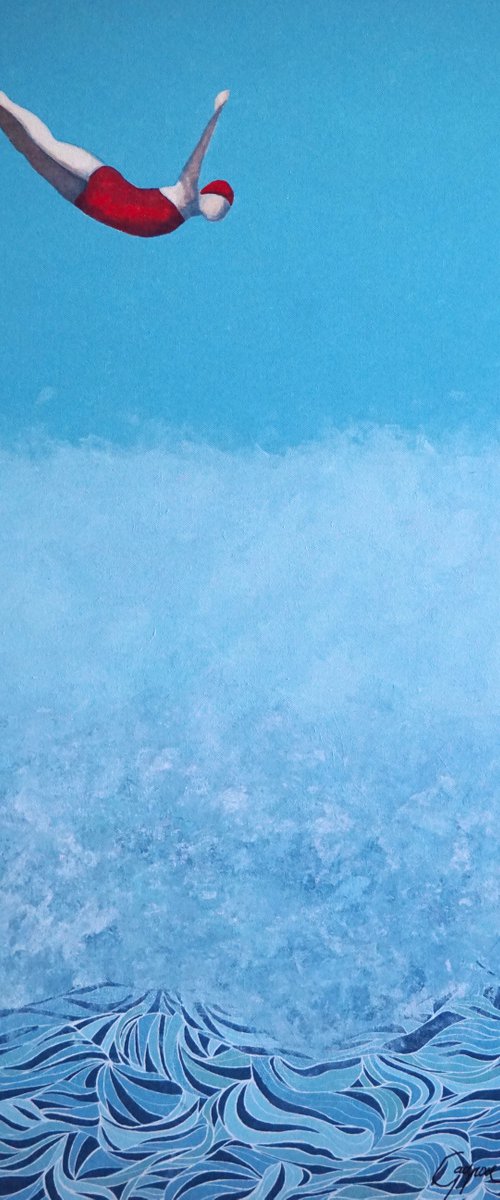 Entre ciel et mer by Lynda Gagnon