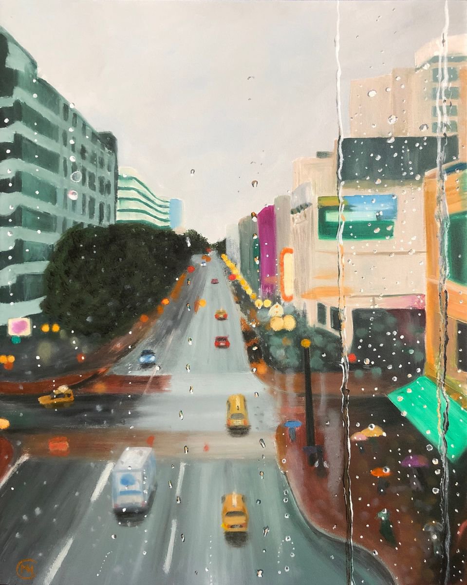 Rainy Sunday by Monika Harmund Csanyi