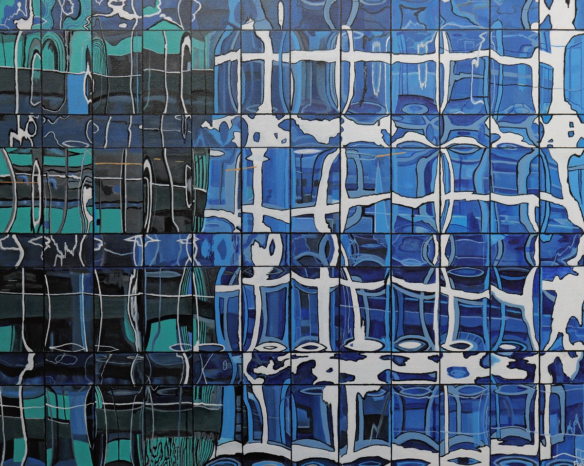 Boston Reflection 9 By Steven Fleit, 30 X 24, Artwork For Sale On Artfinder