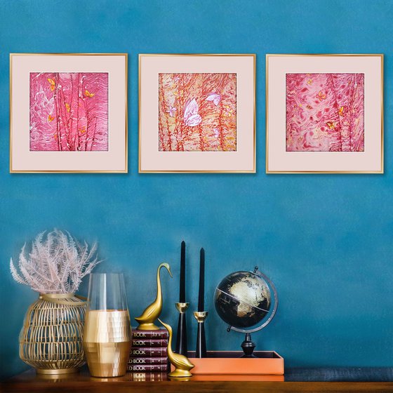 Set of 3 «Queit Meadow»