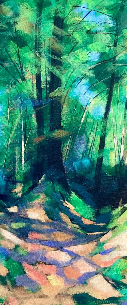 Puzzlewood clearing by Stuart Roper