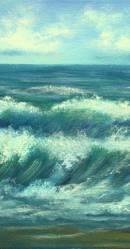 Sea waves 2 by Ludmilla Ukrow