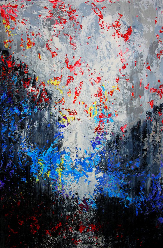 150x100cm. / abstract painting / Abstract 1143