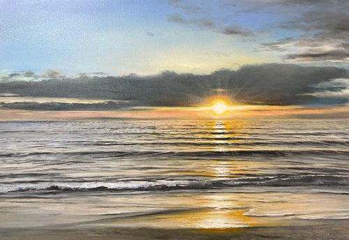 OCEAN SUNSET 2023 by Aflatun Israilov