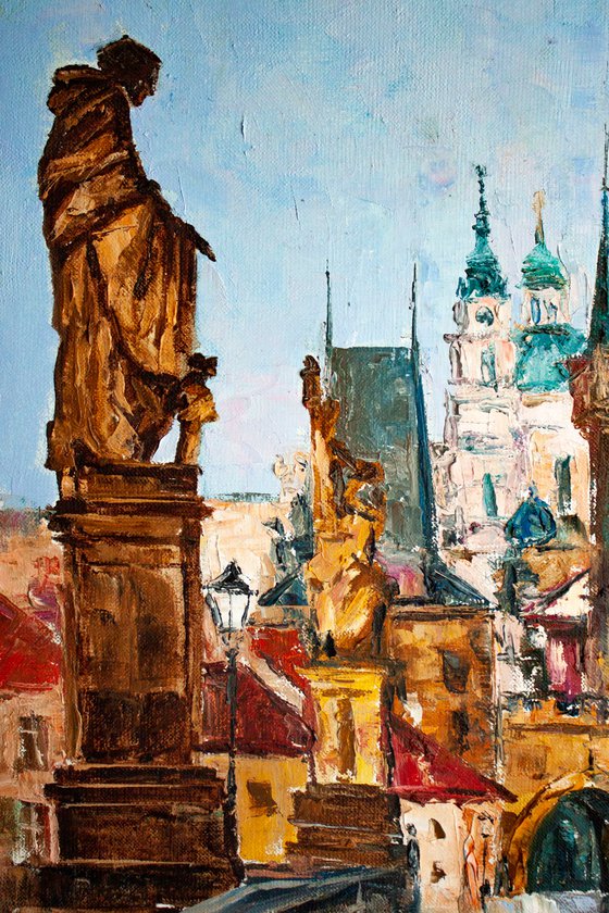 "Old town", Prague city landscape