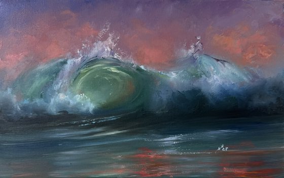 Tropical evening, strawberry