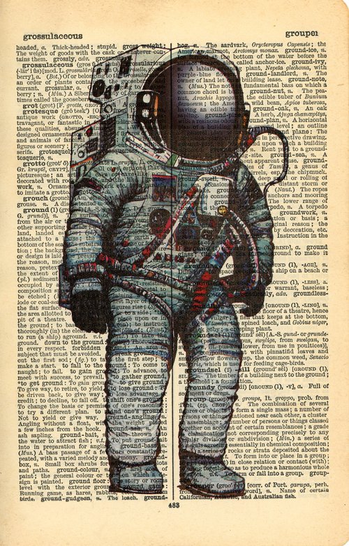 Astronaut by Jakub DK - JAKUB D KRZEWNIAK