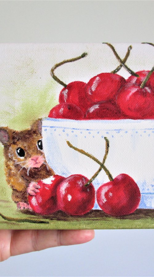 Life Is A Bowl Of Cherries by MARJANSART