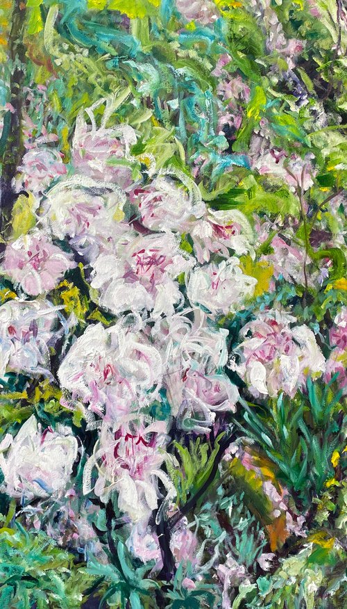 RHODODENDRONS by Maureen Finck