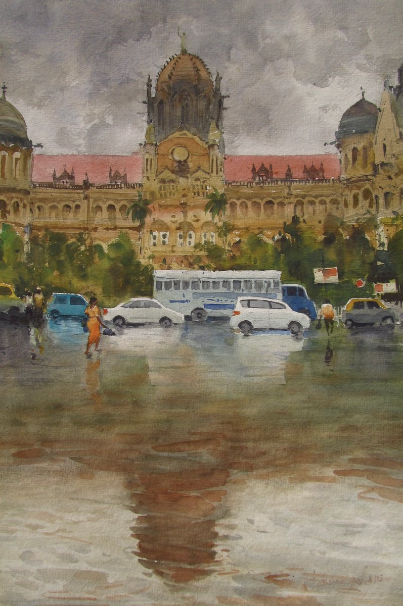 Mumbai Monsoon 1 by Bhargavkumar Kulkarni
