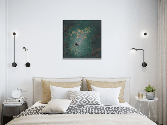 European Starling - 24 x 24"