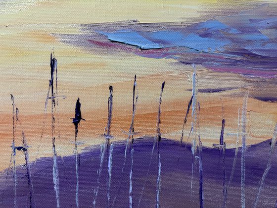 Sunset Serenade, Sainte-Maxime Marina