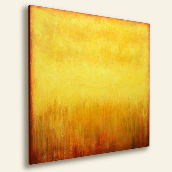 Yellow abstract painting III