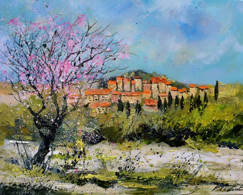 Spring  in Provence 5423 by Pol Henry Ledent