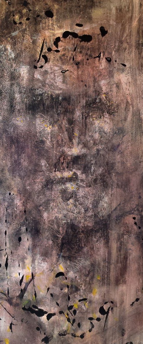 LOST MEMORY ANCIENT TRACE OF FACE MEMORY ABOUT PERENITY WE ARE TRAVELERS BY KLOSKA by Kloska Ovidiu